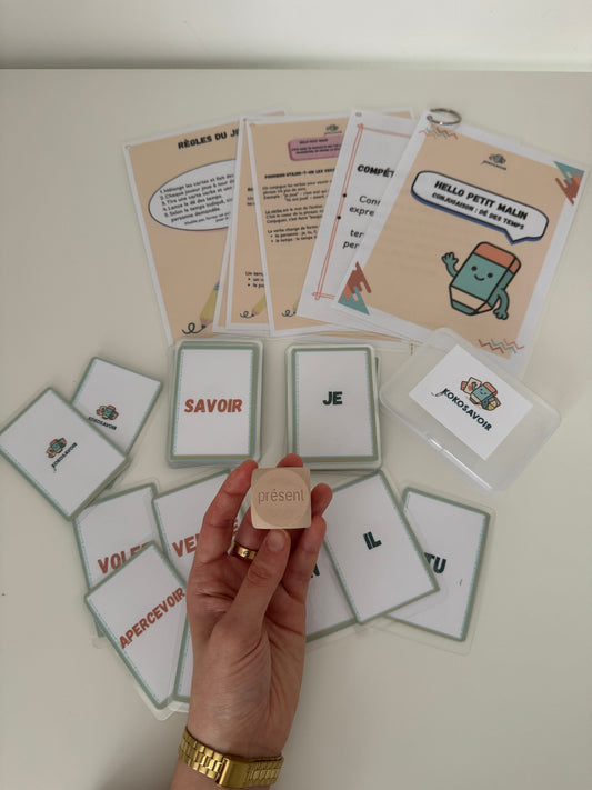 Jeu conjugaison : Dé du temps