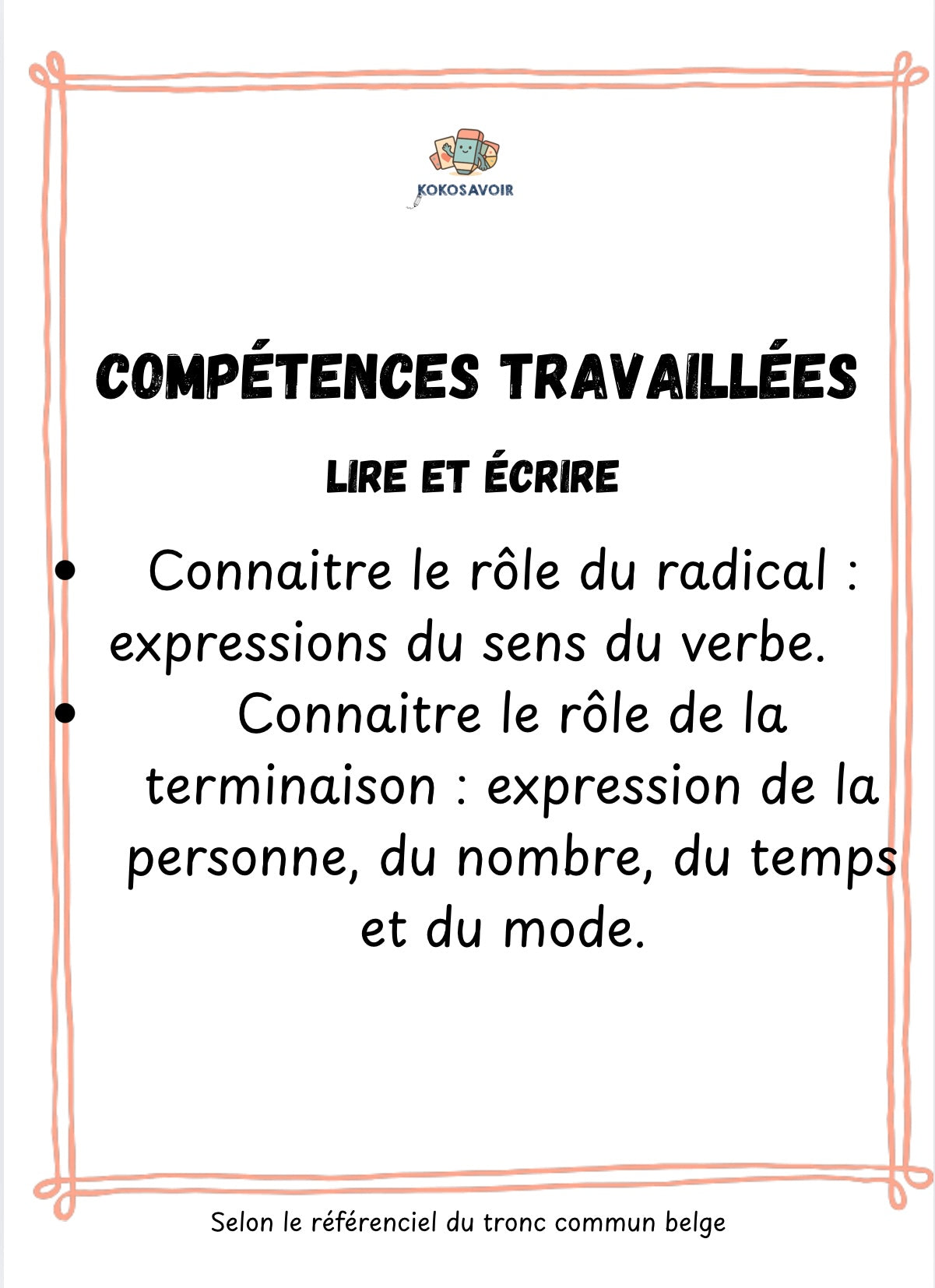 Jeu conjugaison : Dé du temps